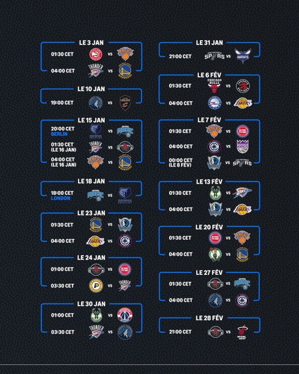 NBA-Calendrier-Janvier-fevrier