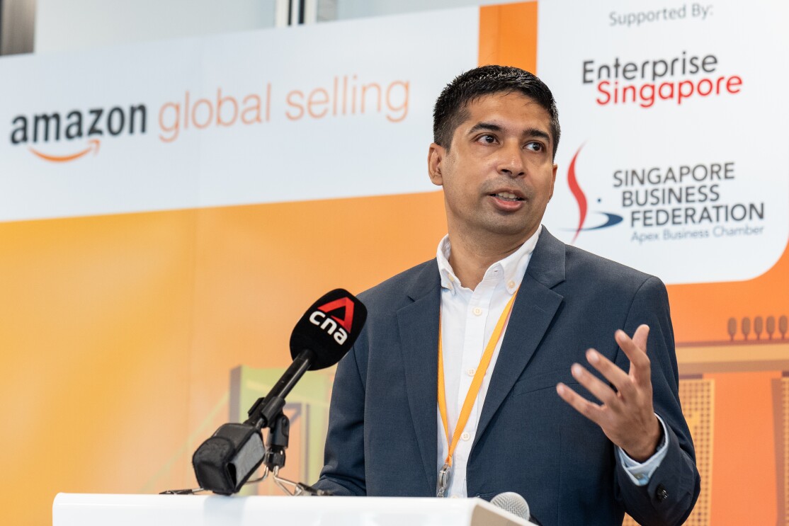 Image of Anand Palit, Head of Amazon Global Selling, Southeast Asia