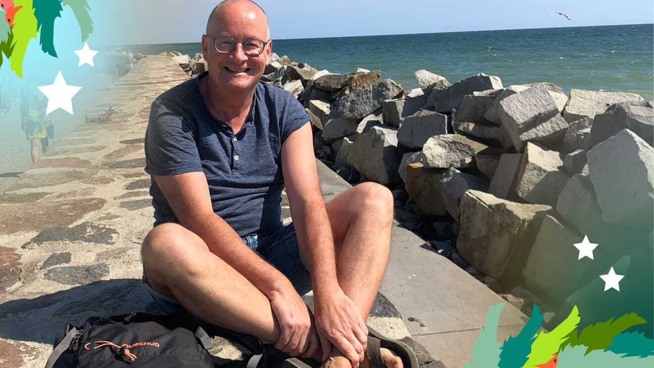 Urlaubsfoto von Peter am Meer