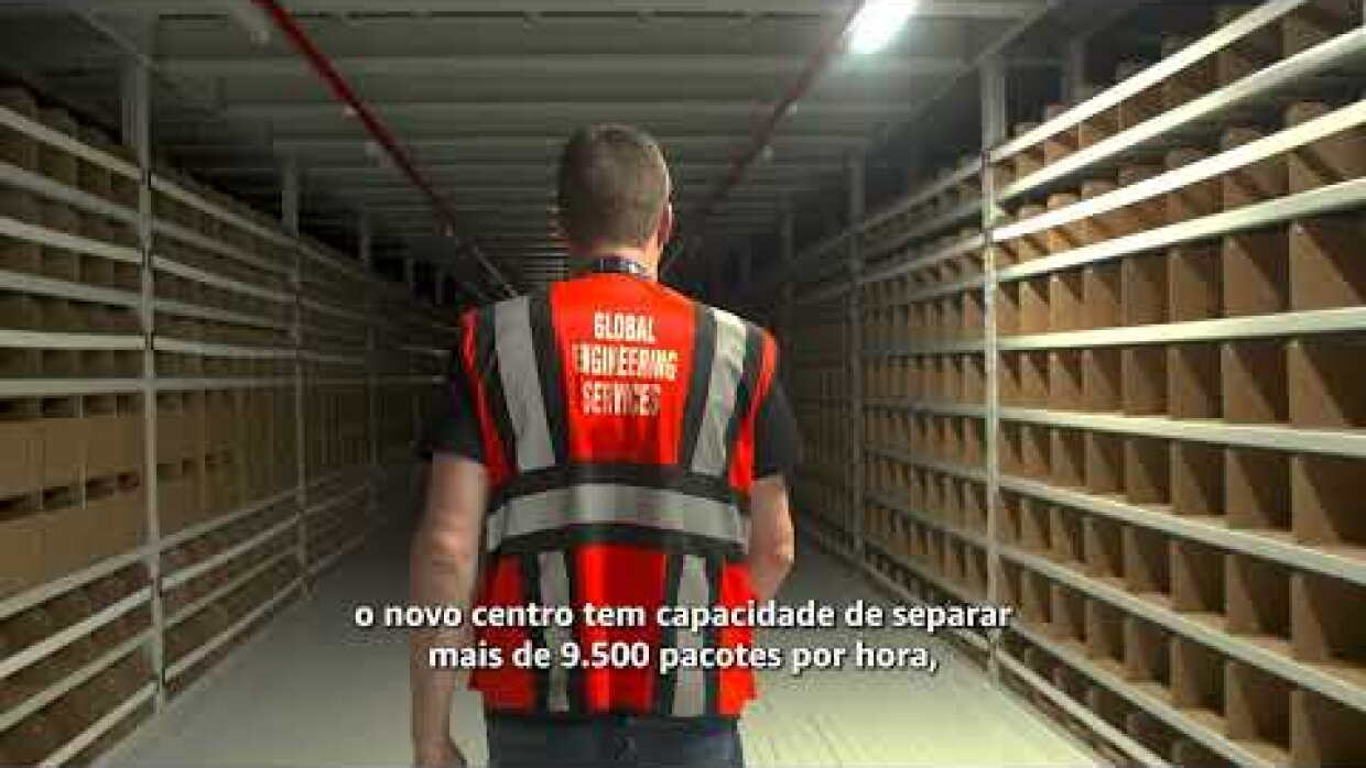 Para aumentar agilidade de entrega em todo o Brasil, Amazon inaugura Centro de Distribuição em SP