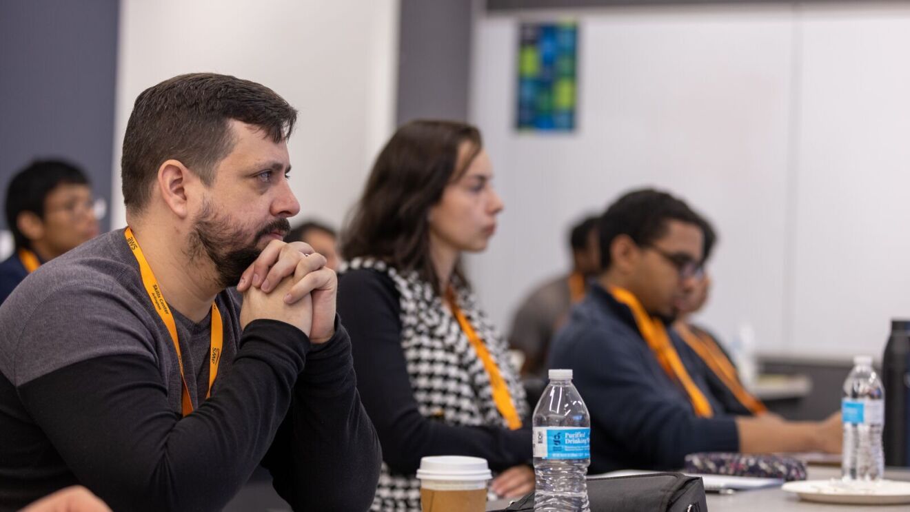 students taking STEM education classes at the aws skills center in arlington virginia