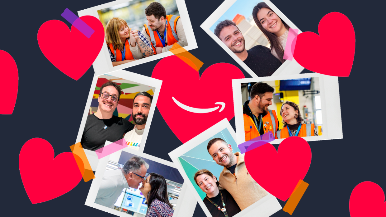 San Valentín 2025.Estas parejas encontraron trabajo y mucho amor en Amazon