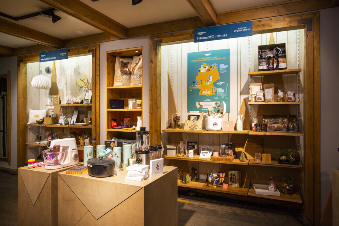 Amazon Pop-up Store Berlin #HomeofChristmas