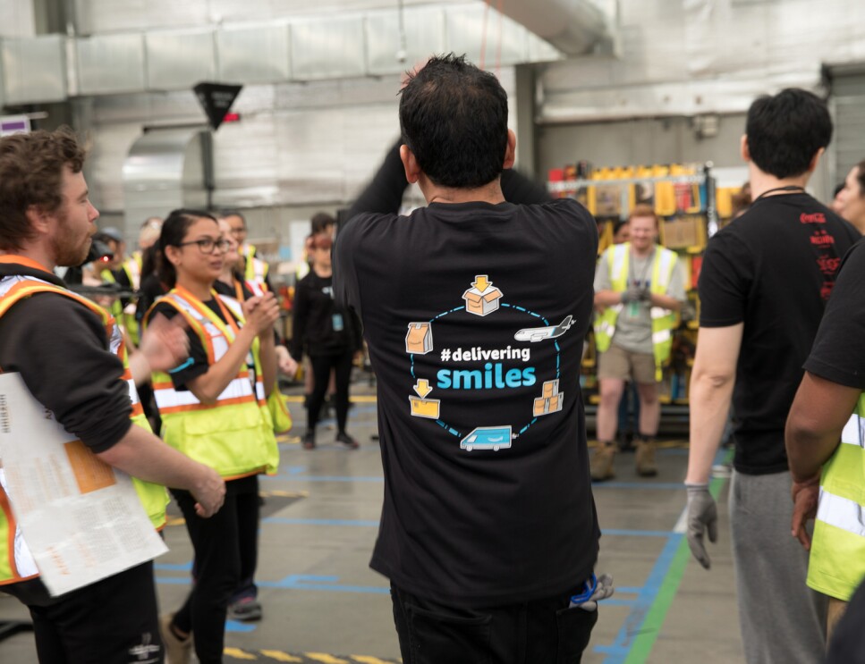 Amazon associates in Singapore (Prime Now) and Australia