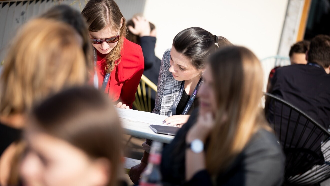 MyRapunzel beim Kick off Event von Unternehmerinnen der Zukunft