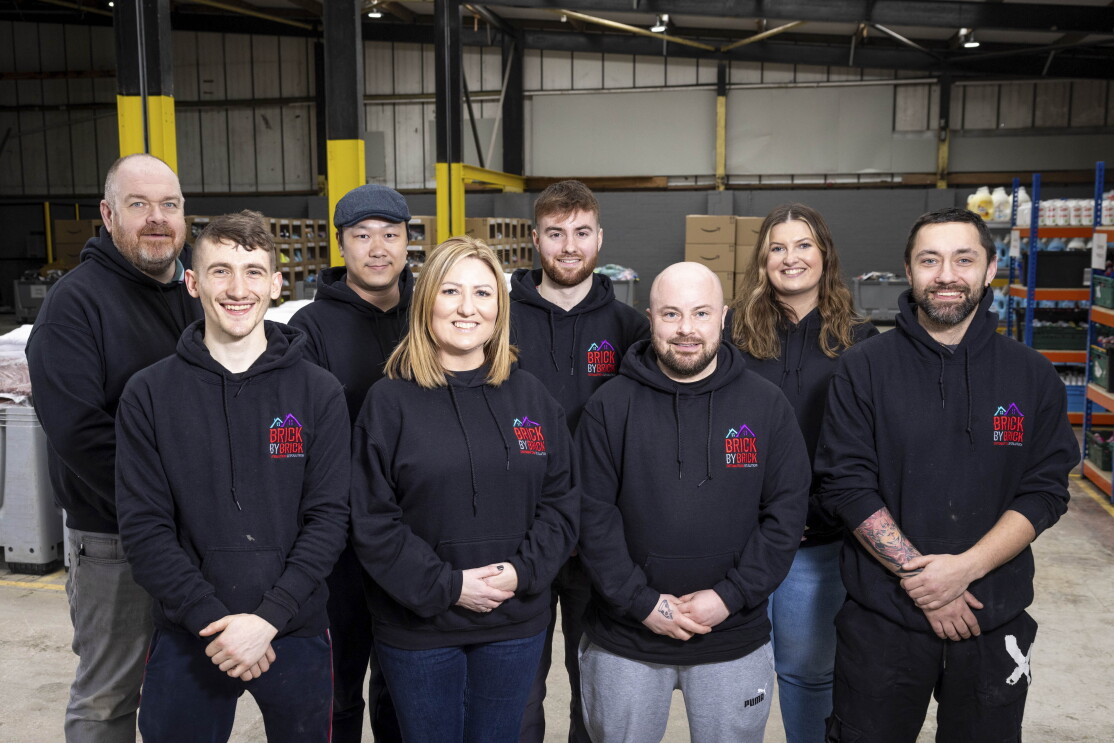 Launch of the Brick by Brick initiative in Wigan, Greater Manchester