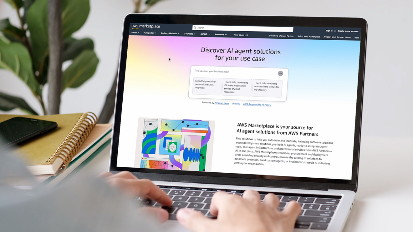 A screenshot of AWS Marketplace