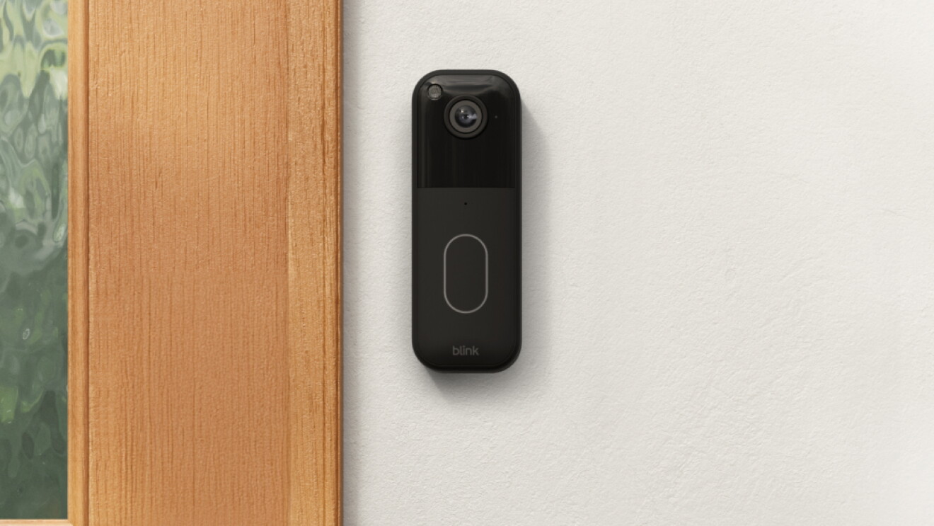 Nuevo Blink Video Doorbell en un árbol