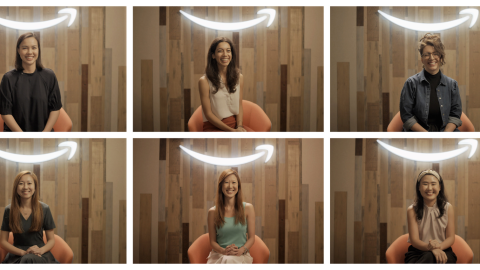 Collage of 6 women for IWD