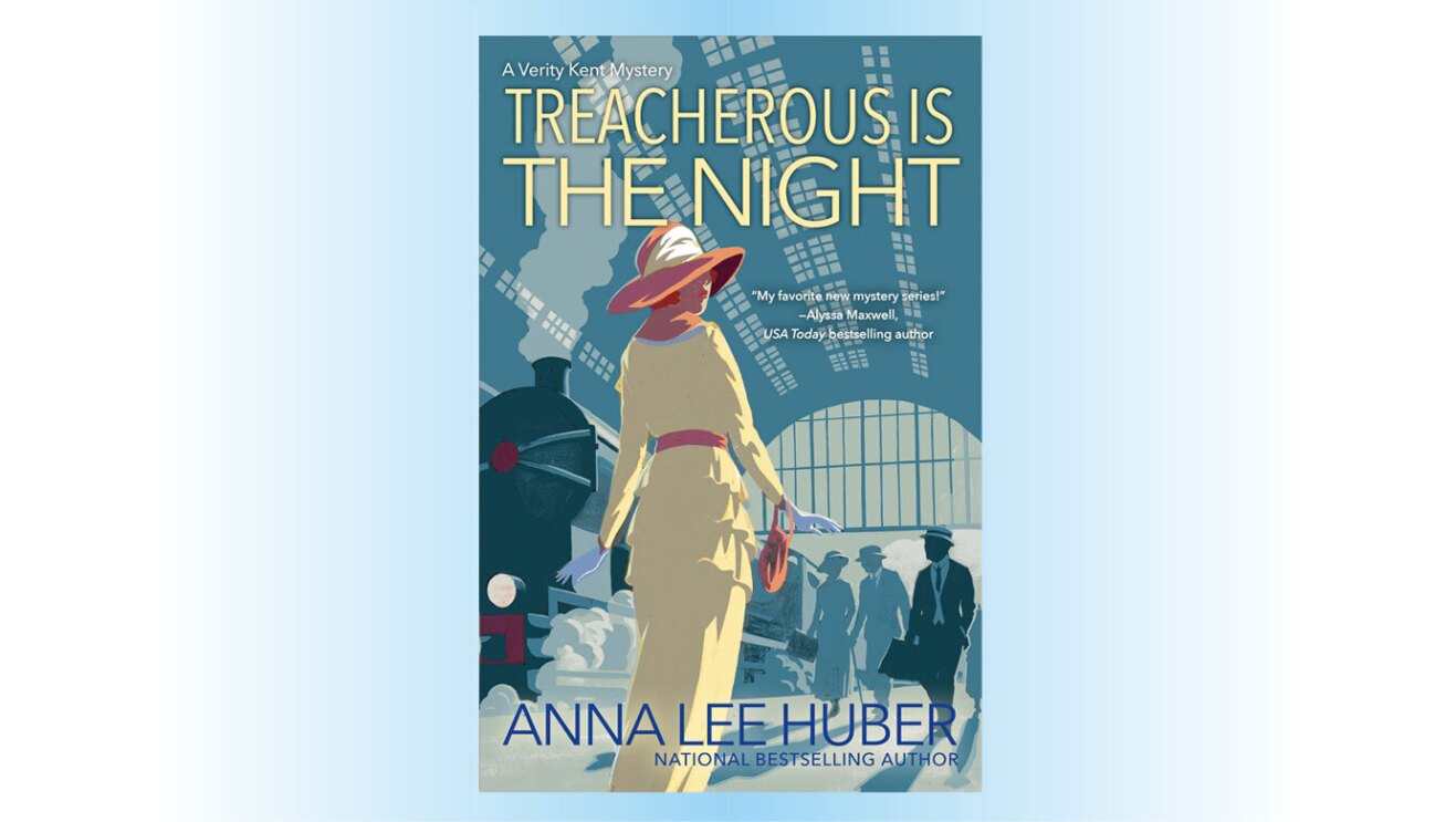 cover art for the book "the treacherous night"