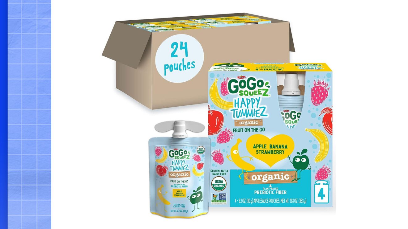 Image of 24 pouches of GoGo Squeez.