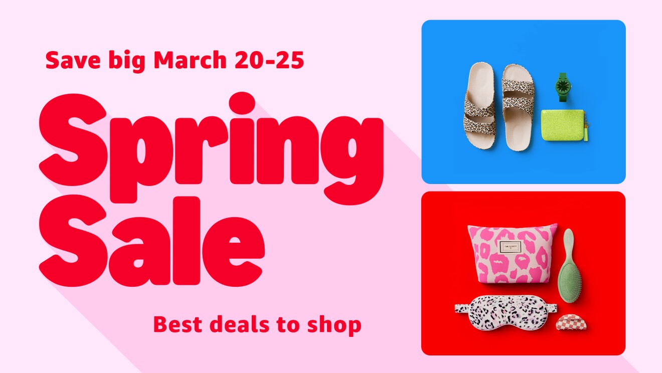 Amazon’s Big Spring Sale is Now Live! Shop Deals March 20-25