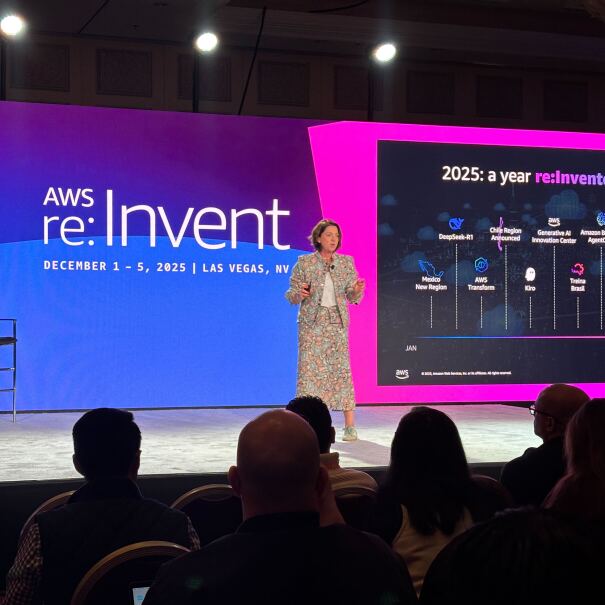 Paula Bellizia re:Invent 2025 AWS