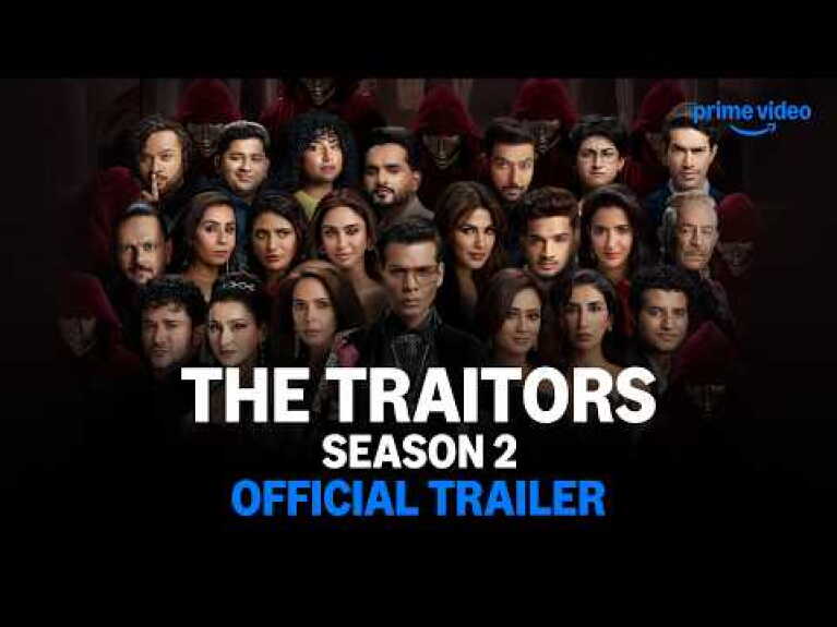 The Traitors Season 2 - Official Trailer | Prime Video India