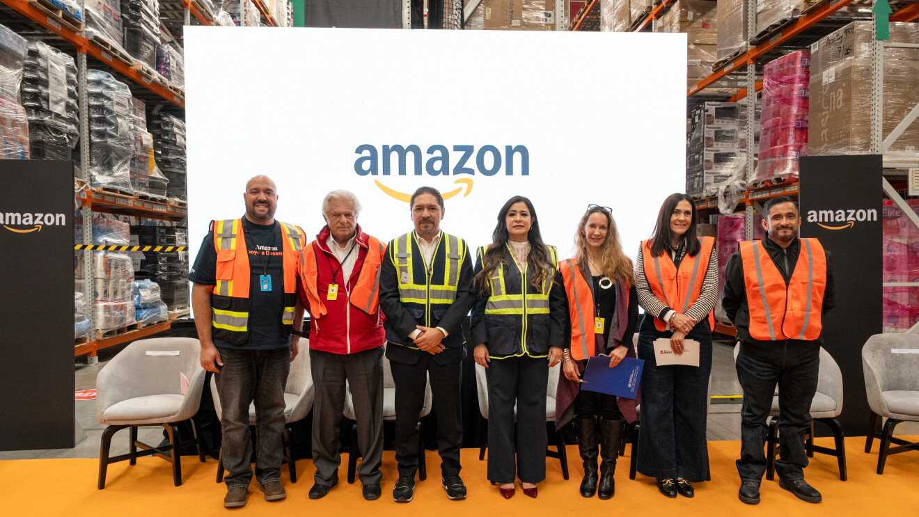 Amazon abre en México su primer centro de apoyo a desastres de Latinoamérica
