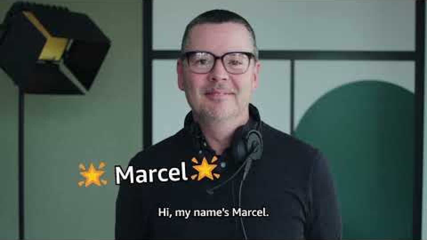 Meet Marcel, Production Lead, Amazon Australia