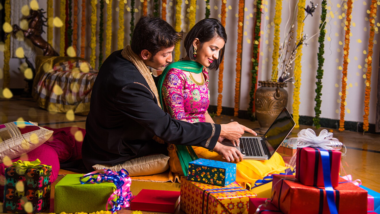 festive shopping online