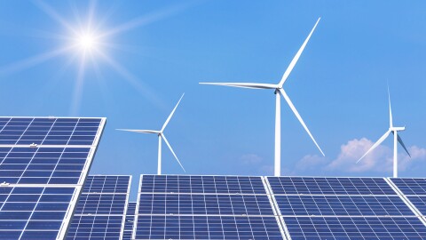 Hybrid renewable project