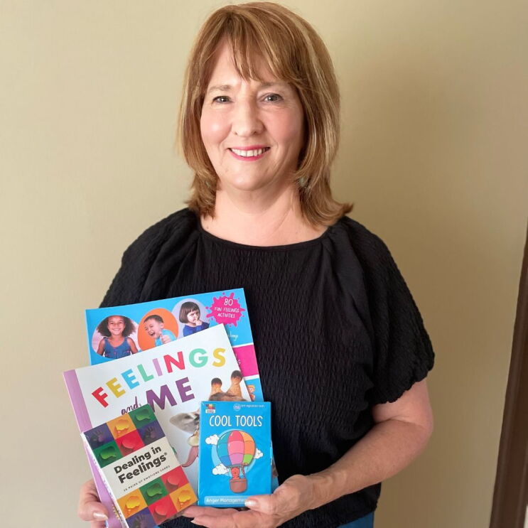 Julie Dini, founder, Dealing In Feelings, sold on Amazon Australia