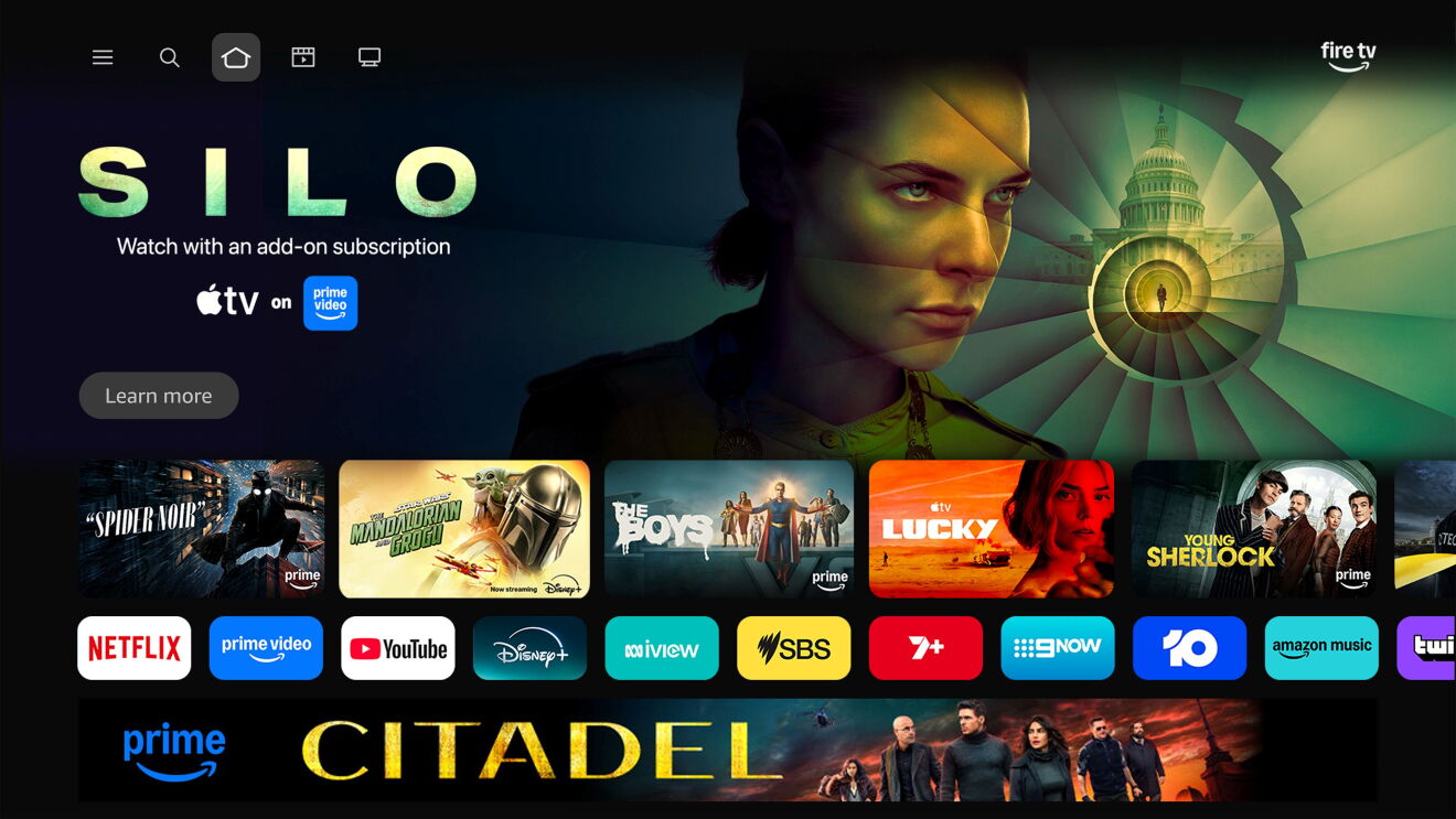 Fire TV experience