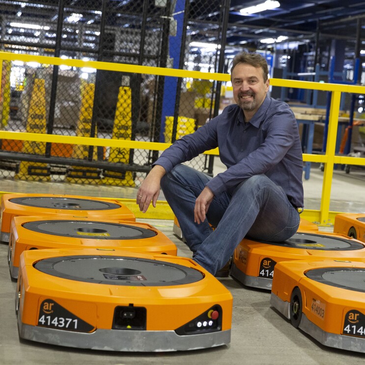 Amazonian Dragan Pajevic and his invention.