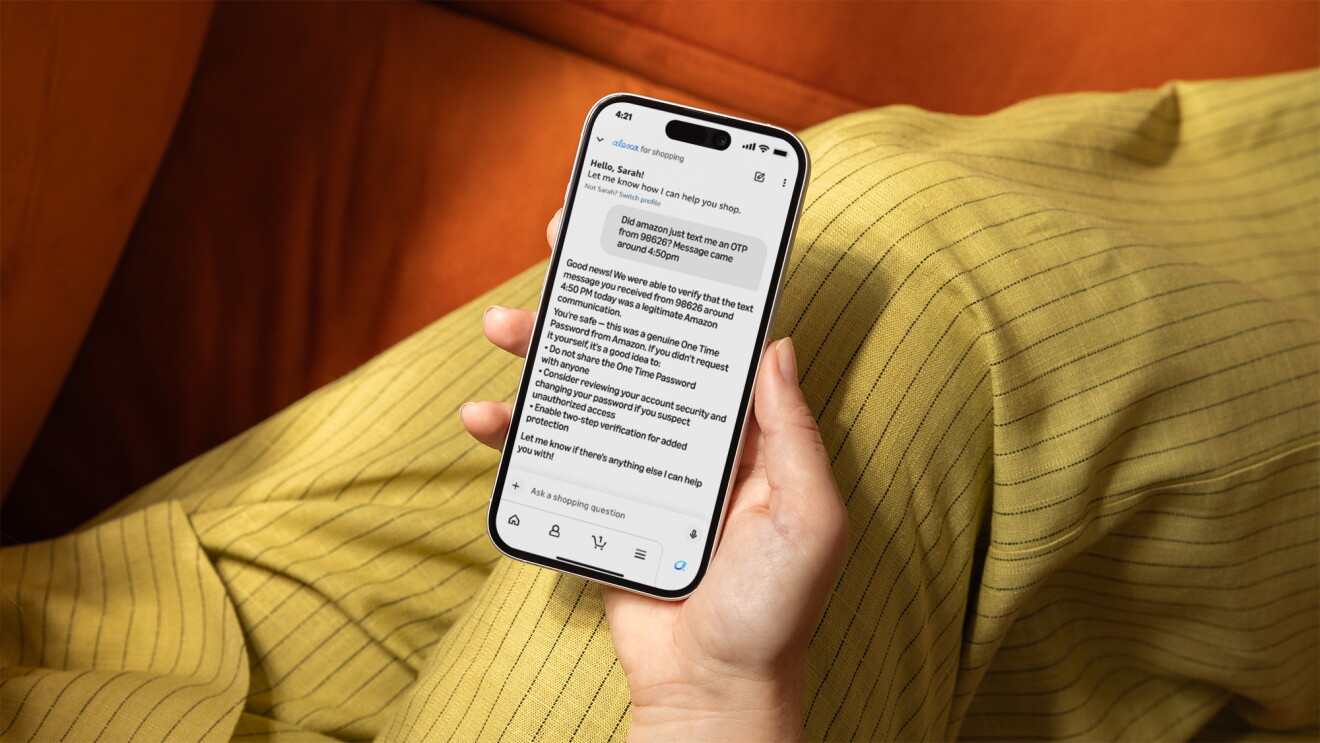 Is that message really from Amazon? Just ask Alexa for Shopping.