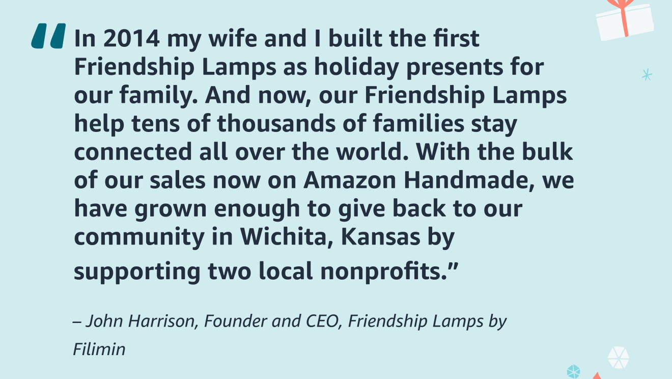 Images of quotes from small business sellers on Amazon.