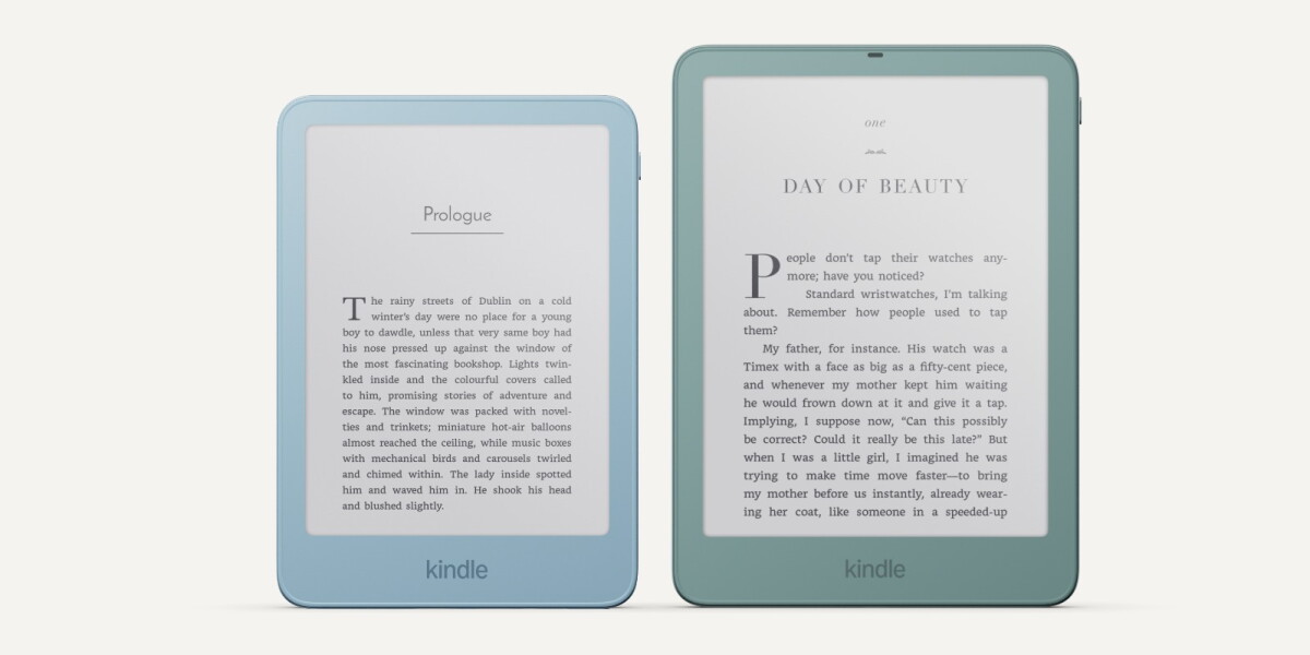 Amazon introduces a completely redesigned Kindle family