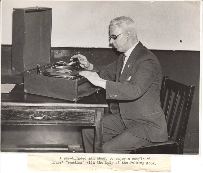 Photo from the war RNIB