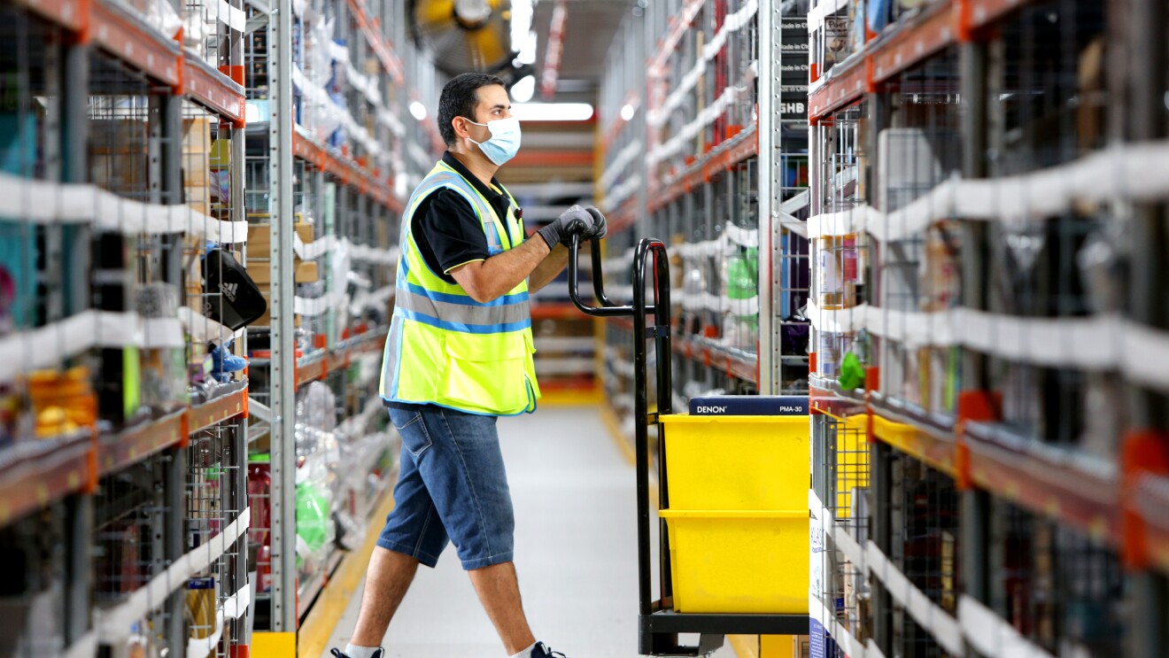 Amazon is looking for people with a range of experience and skill levels to help pick, pack and ship orders over the festive season.