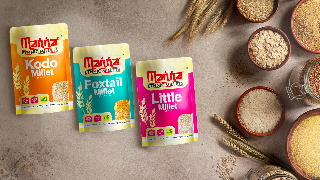 Manna Ethnic Millets on Amazon