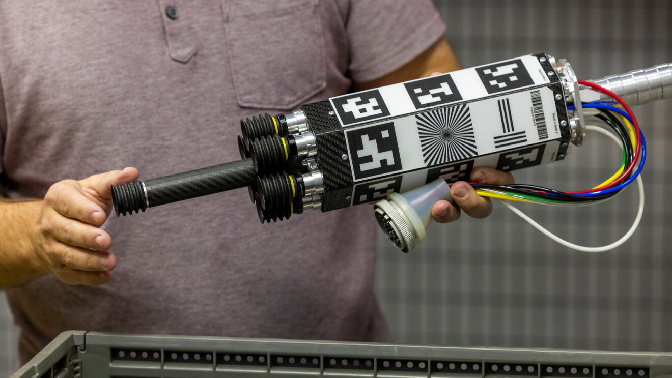 An image illustrating Kory's work with Amazon Robotics