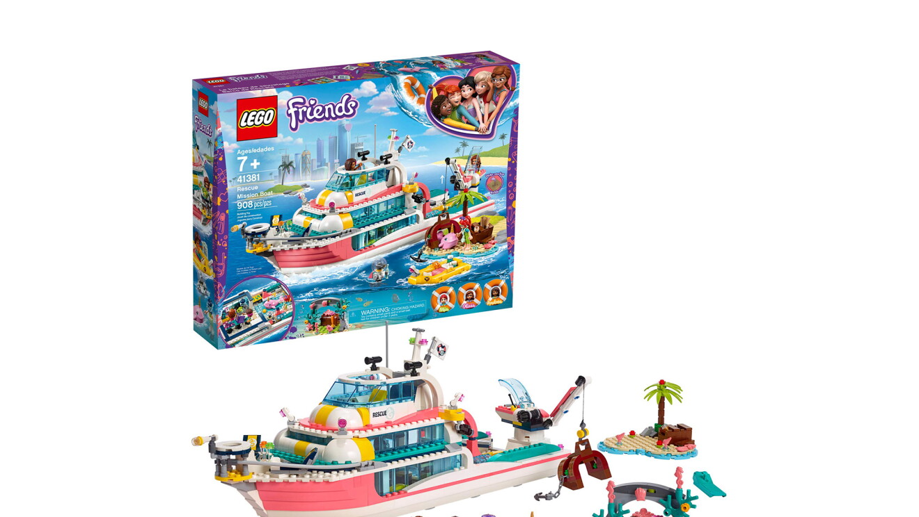 LEGO – łódź ratunkowa