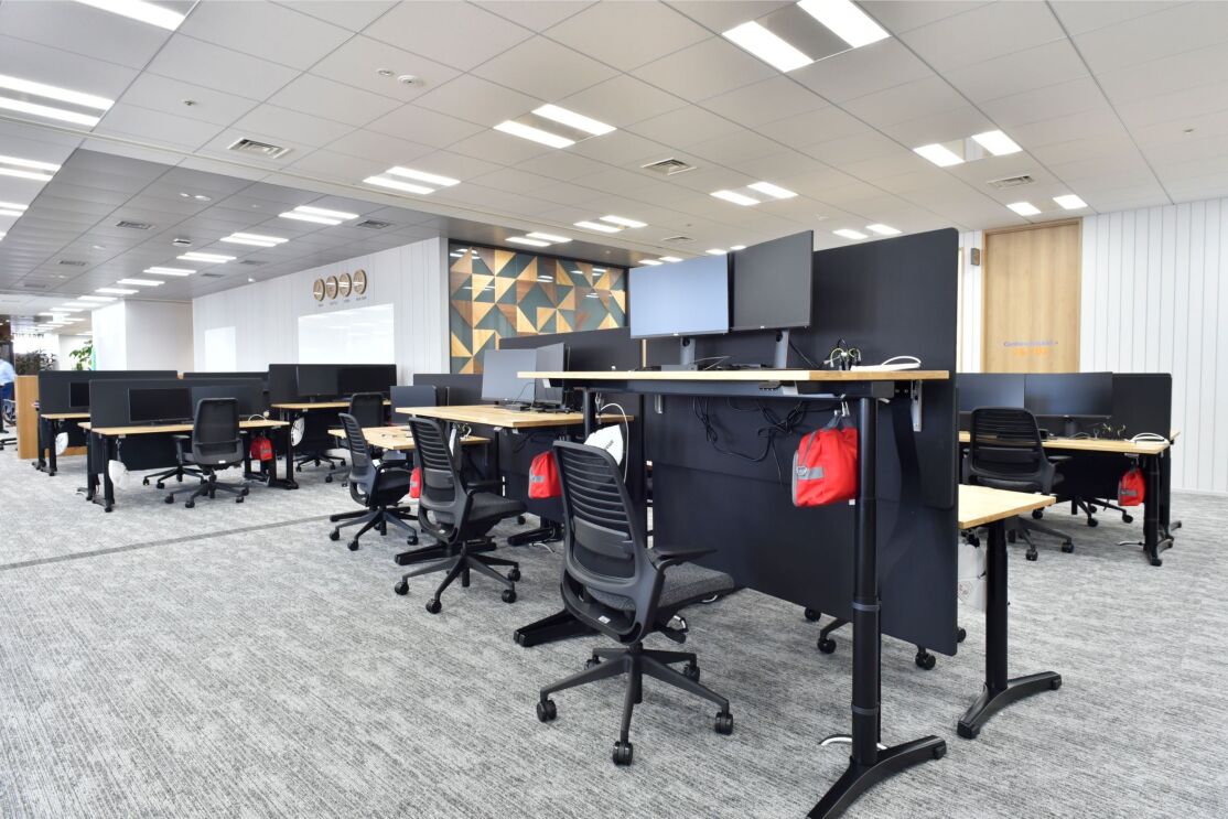 リニューアルした大阪オフィスの様子