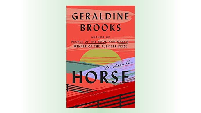 杰拉尔丁·布鲁克斯(Geraldine Brooks)所著《马》(Horse)的封面图片。