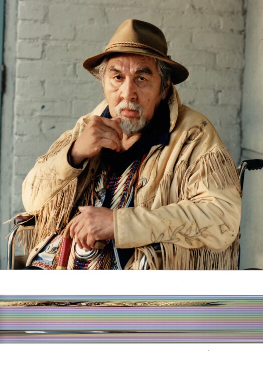 Portrait of Norval Morrisseau