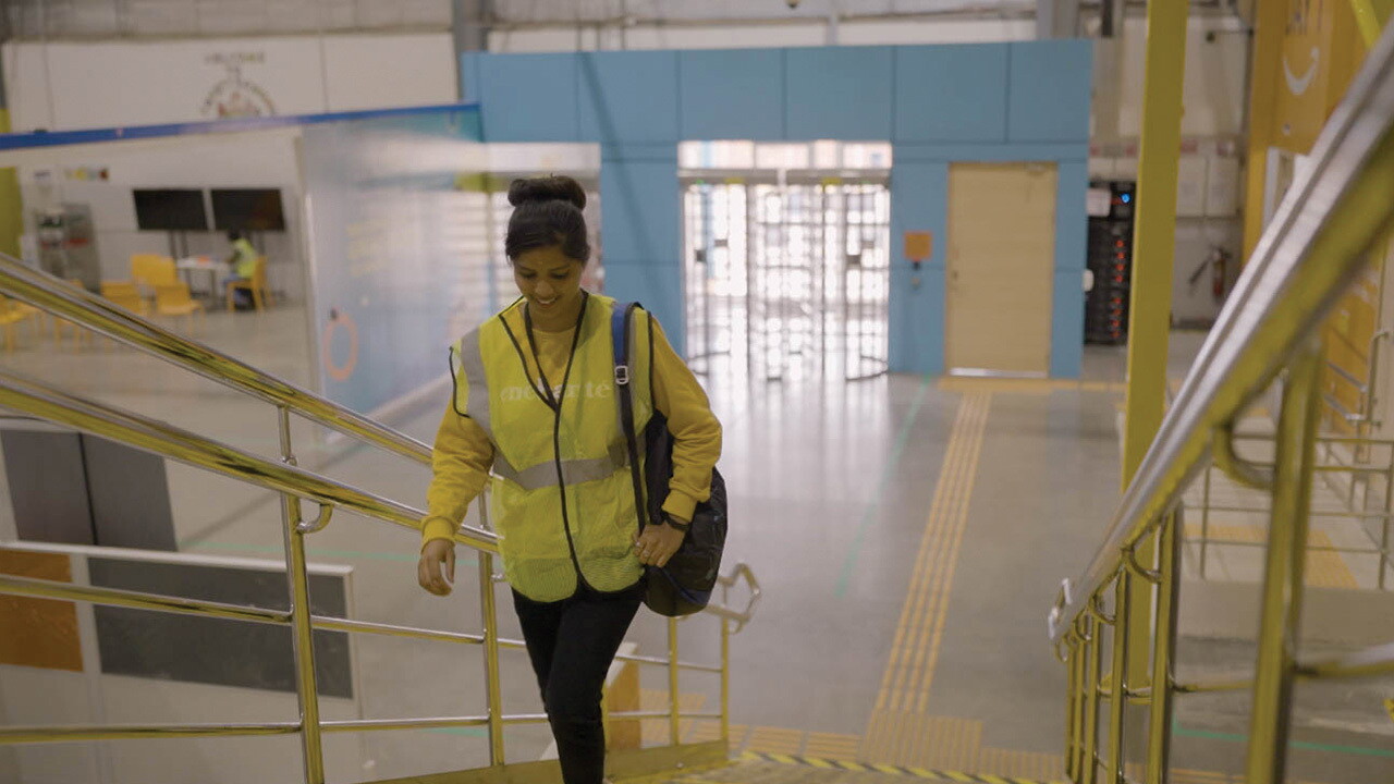 Meet Akshata – Forklift operator at Amazon Fulfilment Center