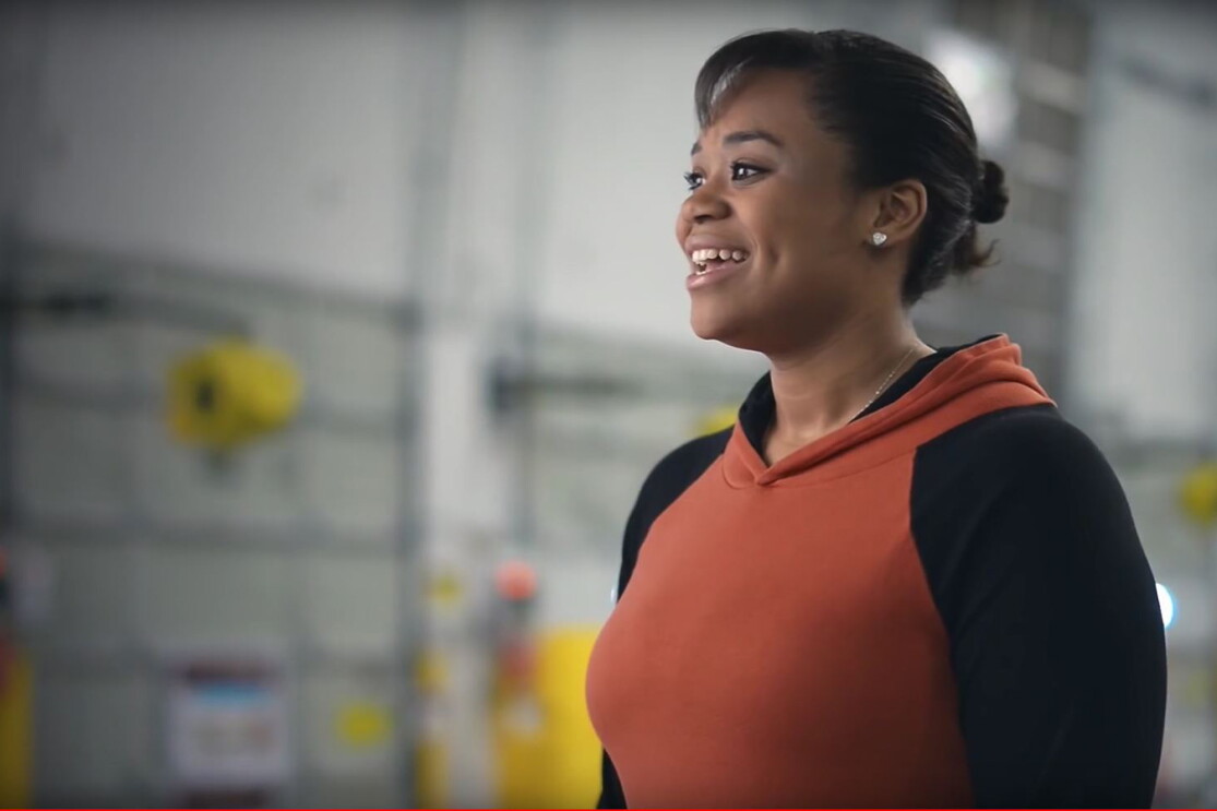 People behind the Amazon smile