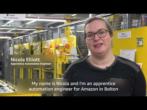 Amazon apprentice hopes to inspire others during National Apprenticeship Week