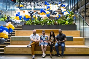 An image from inside Amazon's second headquarters in Arlington, Virginia