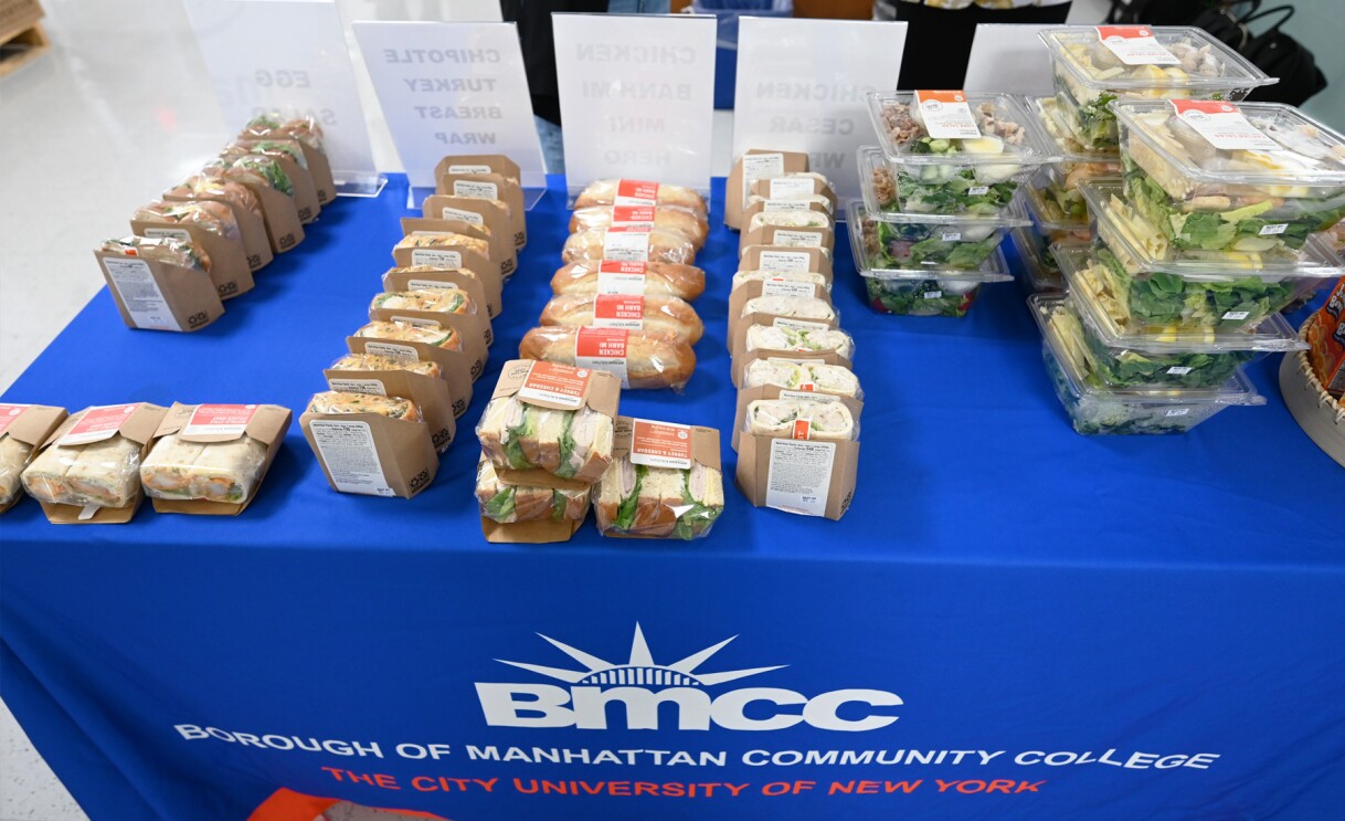 An image of donated items