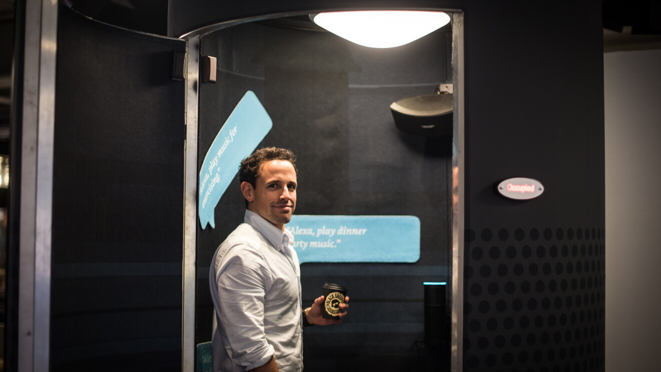 What does Alexa look like from the inside? Guests had the opportunity to experience this themselves at the #EUInnovationDay18