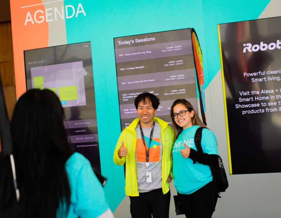 Sights and activities from the first day at re:MARS.