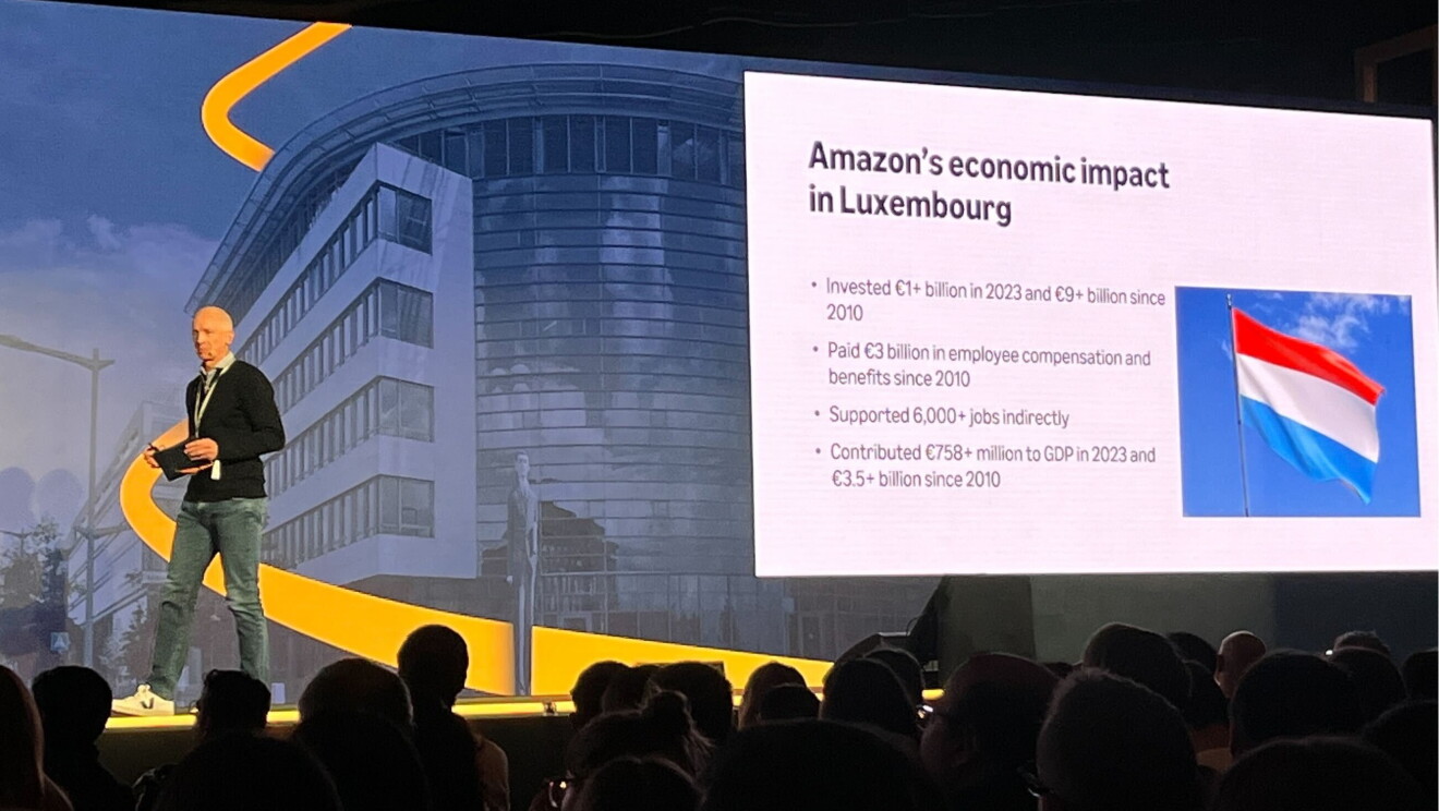 jorrit speaking on economic impact in luxembourg at all lux  