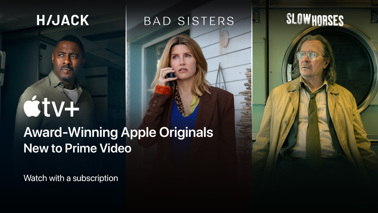 The shows Hijack, Bad Sisters an Slow Horses on Apple TV+ on Prime Video