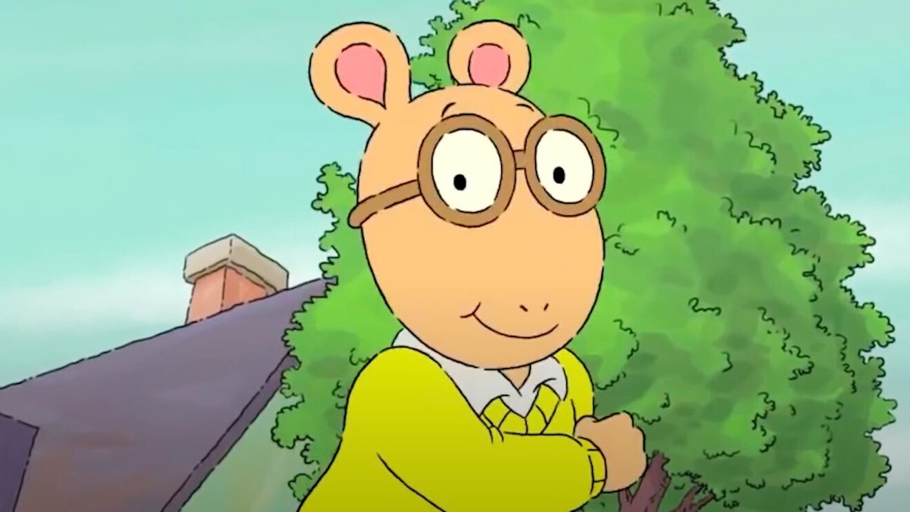 An Illustration of the PBS animated character, Arthur. 