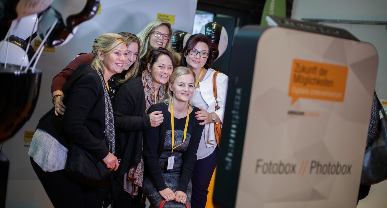 Fotoshooting bei der Amazon Academy 2016
