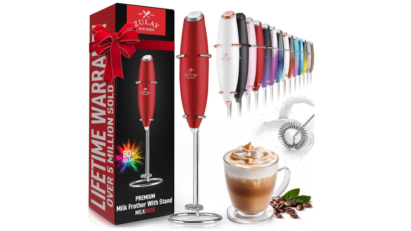 An image of Zulay Powerful Milk Frother.