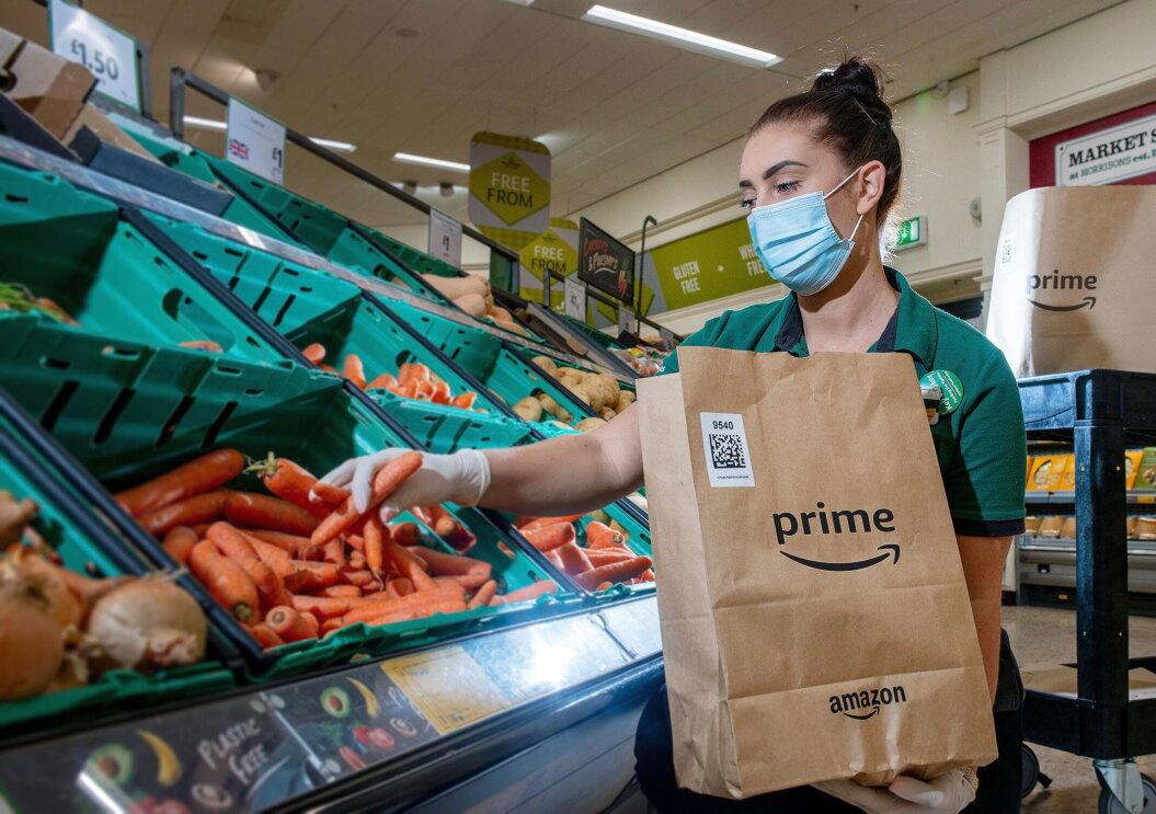 Amazon Prime and Morrissons