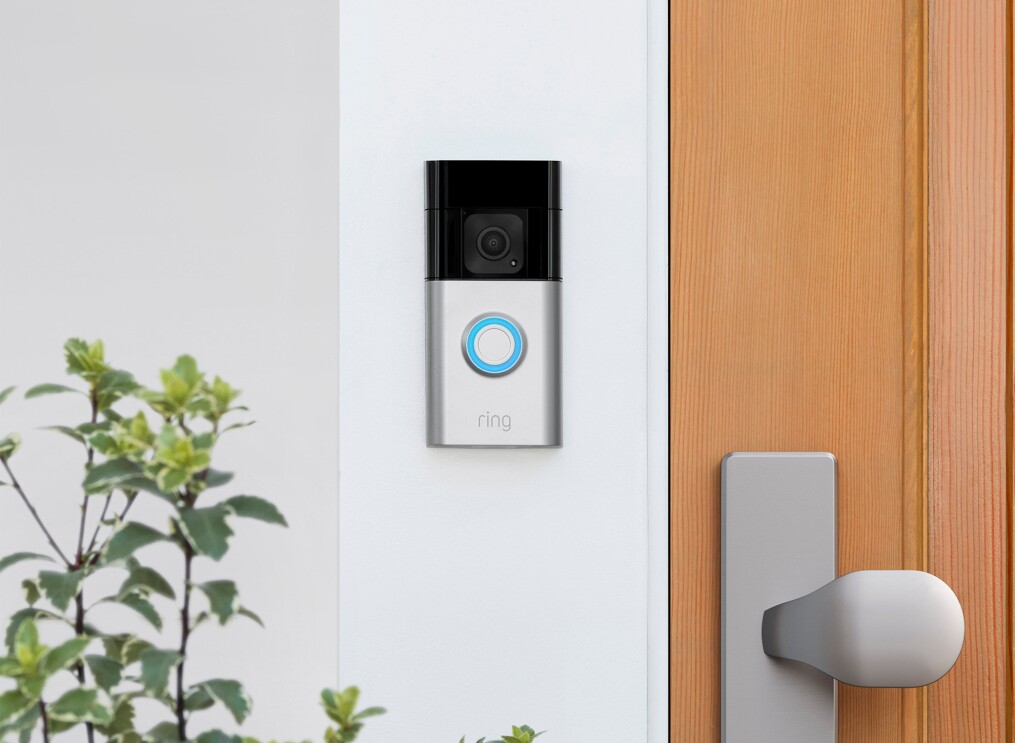 Ring door bell and indoor cam